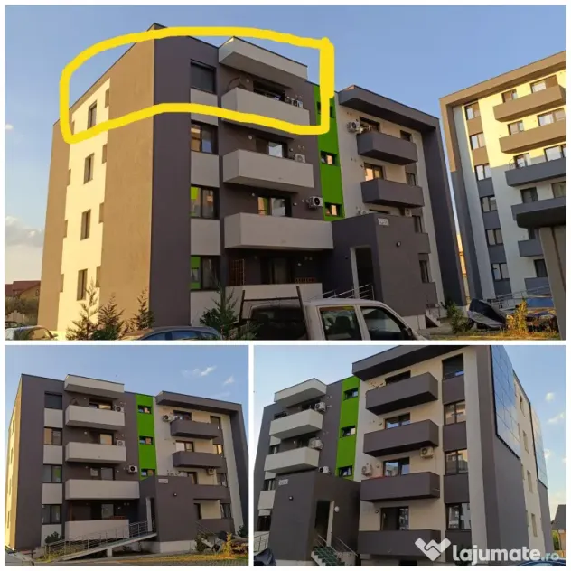 Apartament cu 3 camere, 67,7 mp + boxă 10,06 mp, et. 3/3, mobilat si utilat Emil Racovita