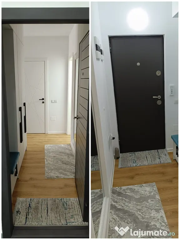 Apartament cu 3 camere, 67,7 mp + boxă 10,06 mp, et. 3/3, mobilat si utilat Emil Racovita