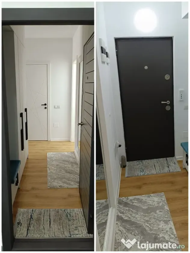 Apartament cu 3 camere, 67,7 mp + boxă 10,06 mp, et. 3/3, mobilat si utilat Emil Racovita