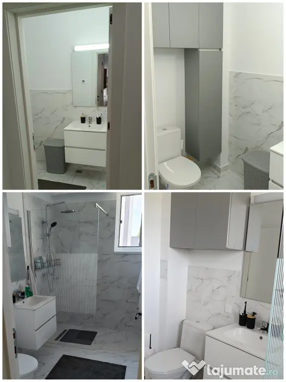 Apartament cu 3 camere, 67,7 mp + boxă 10,06 mp, et. 3/3, mobilat si utilat Emil Racovita