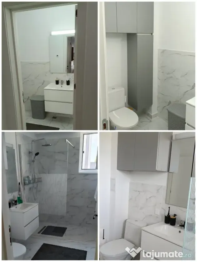 Apartament cu 3 camere, 67,7 mp + boxă 10,06 mp, et. 3/3, mobilat si utilat Emil Racovita