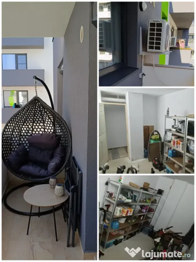 Apartament cu 3 camere, 67,7 mp + boxă 10,06 mp, et. 3/3, mobilat si utilat Emil Racovita