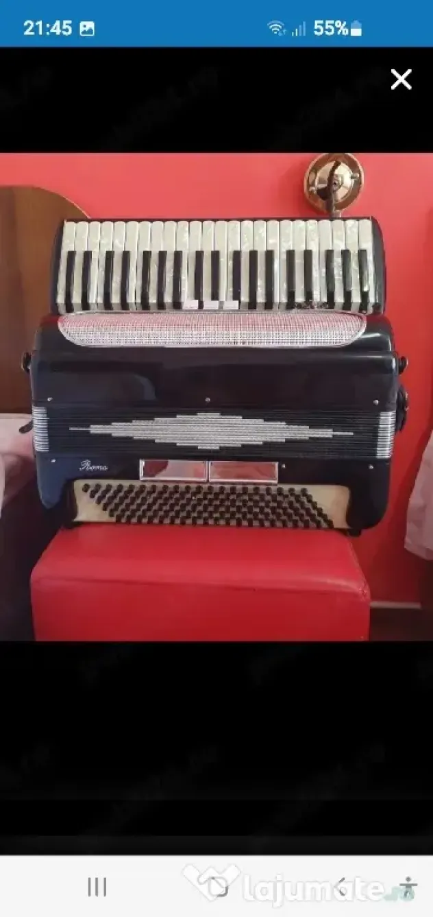 Acordeon italian Petosa Biella.