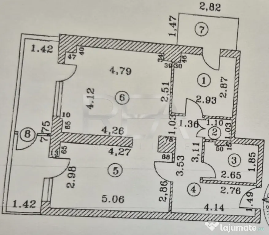 2 camere, 6/15, 74mp, piscina, 2 locuri parcare-Ansamblul P