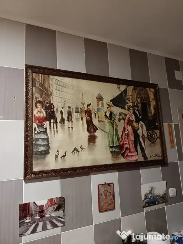 Tablou pictat pe pînza
