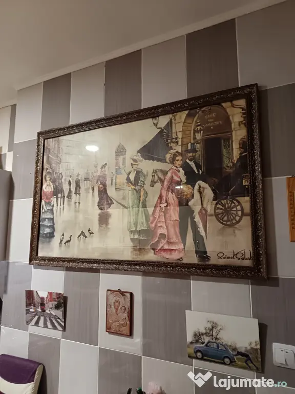 Tablou pictat pe pînza