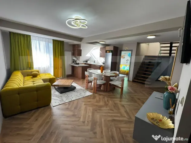 Apartament pe doua nivele,103mp, zona centrala