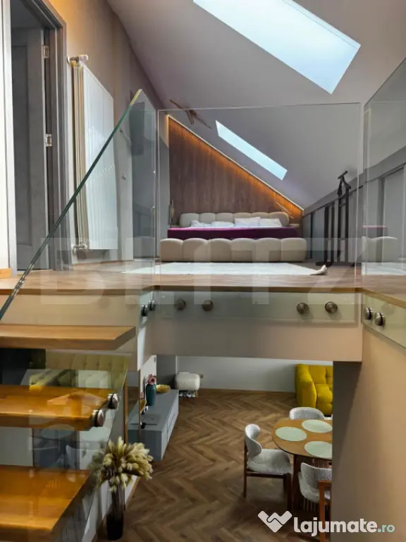 Apartament pe doua nivele,103mp, zona centrala