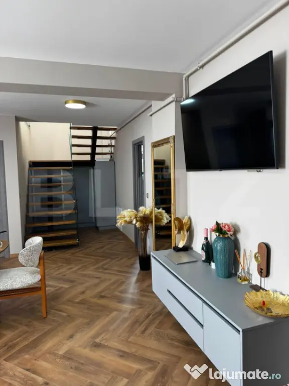 Apartament pe doua nivele,103mp, zona centrala
