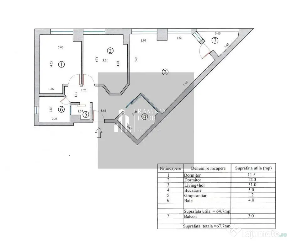 Ap 3 camere 68mp Mamaia - Summerland -bloc C1- in spate l...
