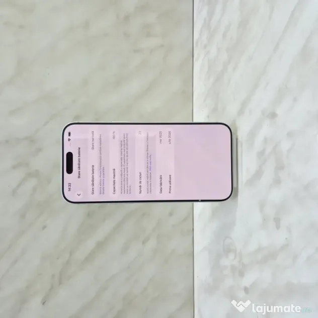 iPhone 17 Pro Max, 256GB, 5G 100% baterie Garantie Zeus Amanet Militari 36474