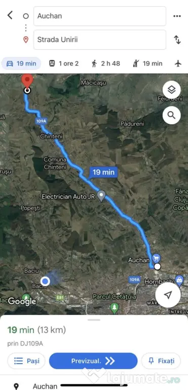 Vând teren intravilan Deusu