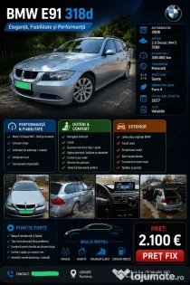 Bmw E91 318d motor m47