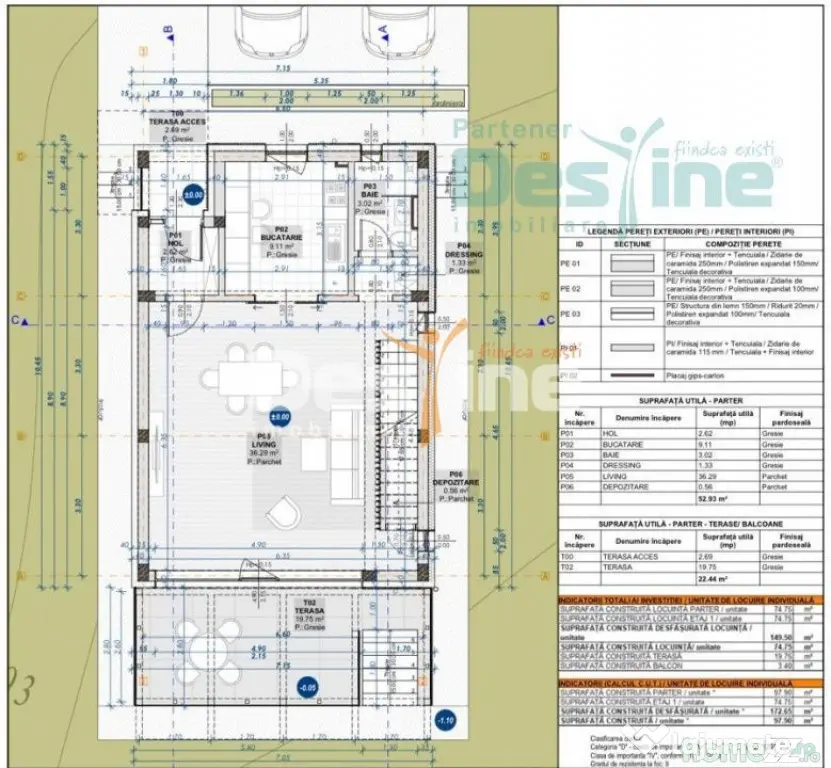 MIROSLAVA CENTRU, Proiect 7 CASE INDIVIDUALE, 179.900 €... - Iasi (Iasi)