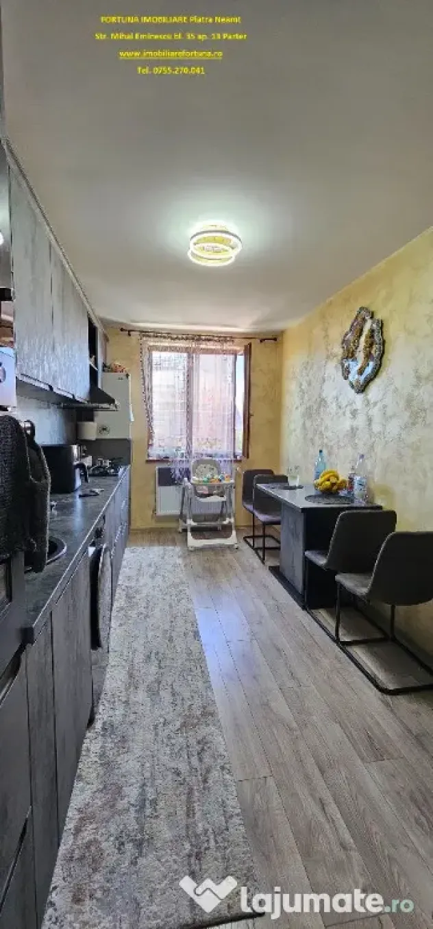 Apartament elegant 2 camere, etaj 3, cu boxa, loc parcare, Cartier Tei