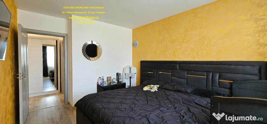 Apartament elegant 2 camere, etaj 3, cu boxa, loc parcare, Cartier Tei