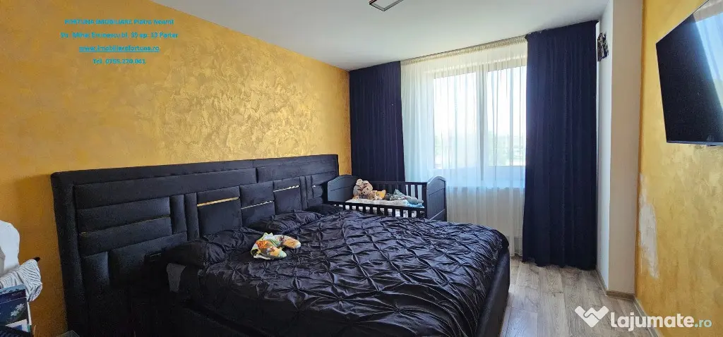 Apartament elegant 2 camere, etaj 3, cu boxa, loc parcare, Cartier Tei