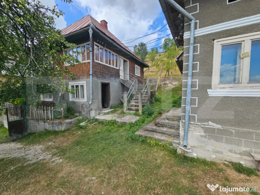 Proprietate cu 2 case, teren 1.855 mp, Priveliște spectacul