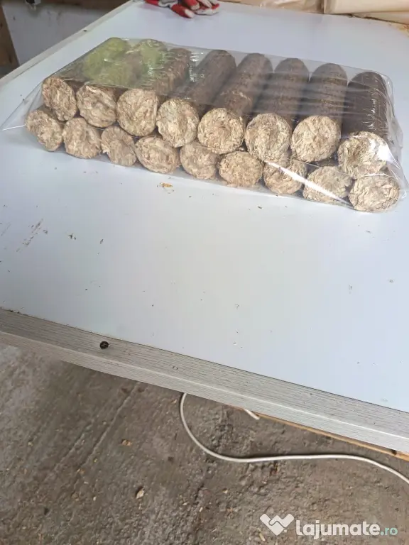 Vand Brichete Rotunde Pline pentru Foc