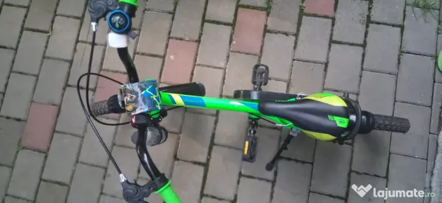 Bicicleta copii Omega Master, 16", Verde