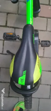 Bicicleta copii Omega Master, 16", Verde 
