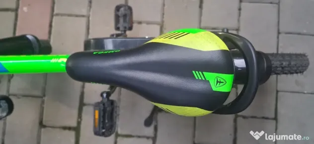 Bicicleta copii Omega Master, 16", Verde