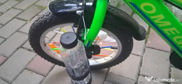 Bicicleta copii Omega Master, 16", Verde