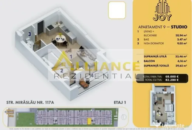 APARTAMENTE NOI 2, 3 ȘI 4 CAMERE DE VÂNZARE - COMPLEX J...