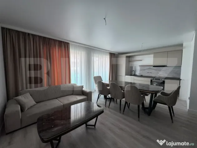 Apartament 3 camere, 2 bai, lux, A.C, parcare, zona: Frunzis