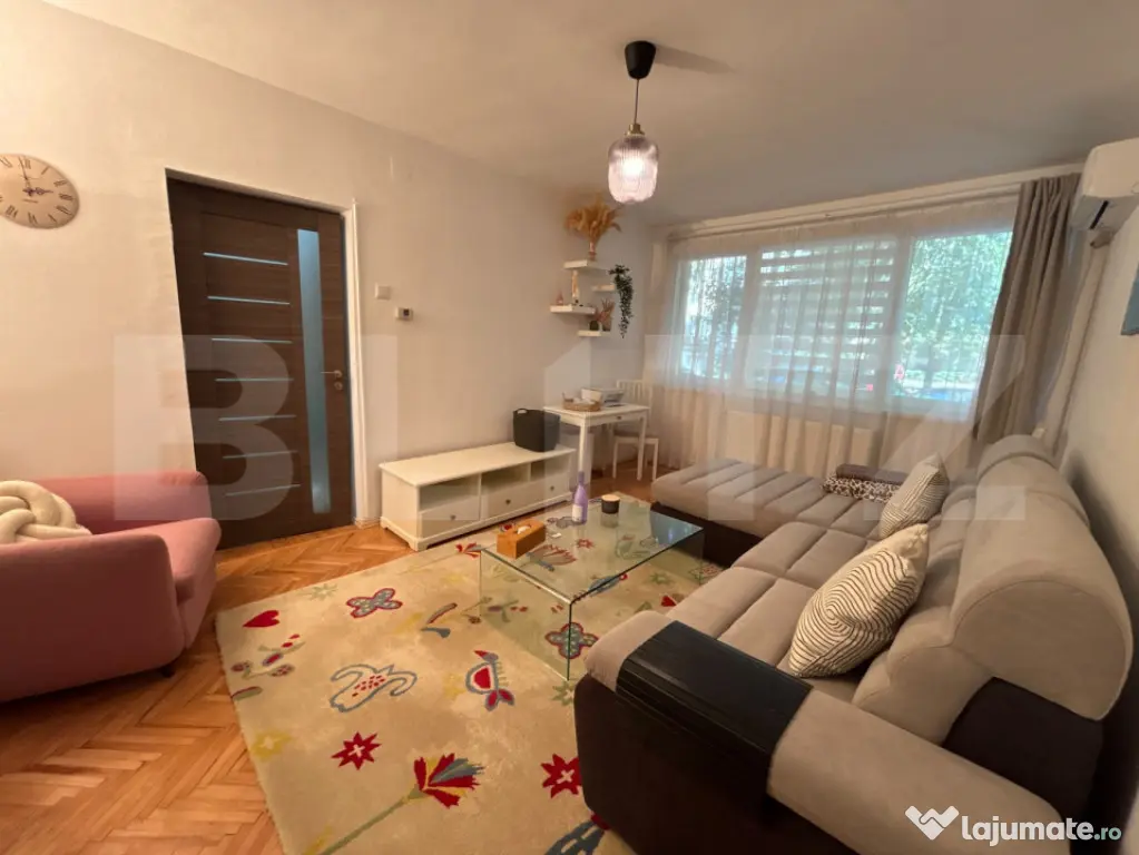 APARTAMENT CU 2 CAMERE, 47.5 MP, MOBILAT SI UTILAT - ALEEA C