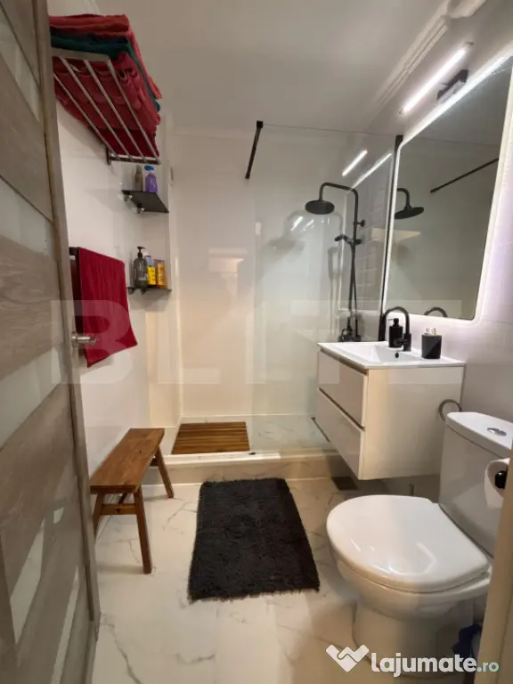 APARTAMENT CU 2 CAMERE, 47.5 MP, MOBILAT SI UTILAT - ALEEA C