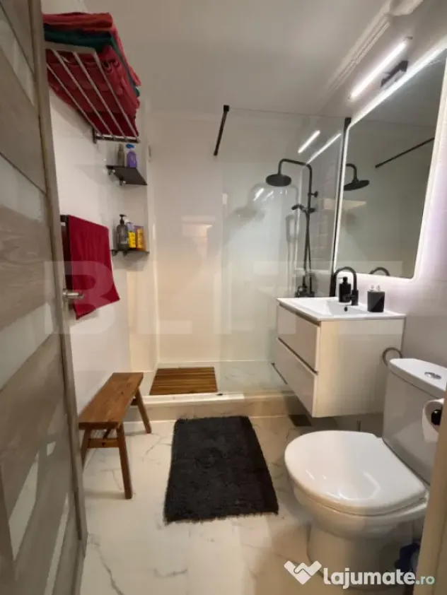 APARTAMENT CU 2 CAMERE, 47.5 MP, MOBILAT SI UTILAT - ALEEA C
