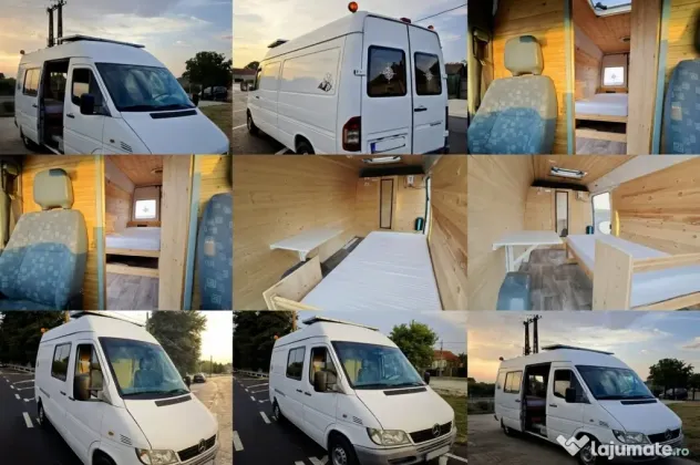 Mercedes Sprinter 313 CDI, stare foarte buna – autoutilitara/campervan