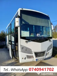 Autocar Isuzu Novo Ultra, an 2013, Euro 5, AC, 190 CP, 5.200 cmc, 30 de locuri 