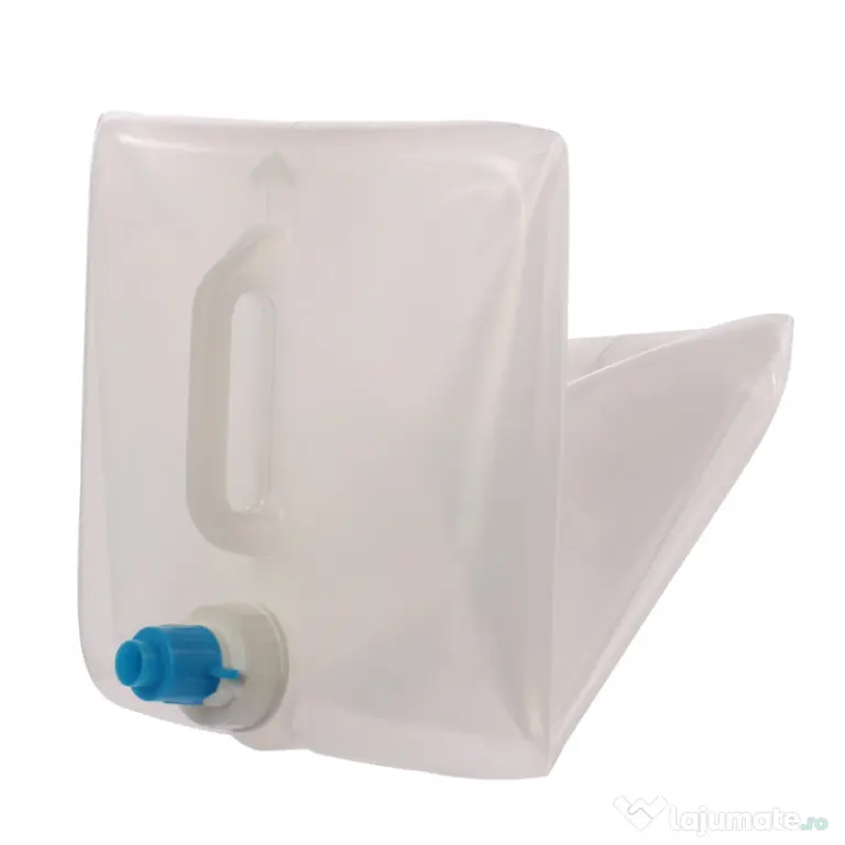Ghirba bidon apa potabila camping pliabil 15L plastic transparent Continental