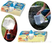 Ghirba bidon apa potabila camping pliabil 15L plastic transparent Continental