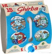 Ghirba bidon apa potabila camping pliabil 15L plastic transparent Continental