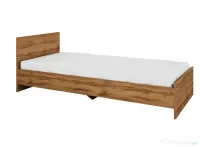 Pat 90x200 cu saltea ortopedica 21cm inclusa