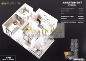 APARTAMENT TIP STUDIO DE VÂNZARE - COMPLEX NOU