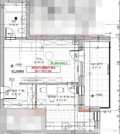 Apartament 1 camera, semifinisat, terasa, Stejarului, Flores 