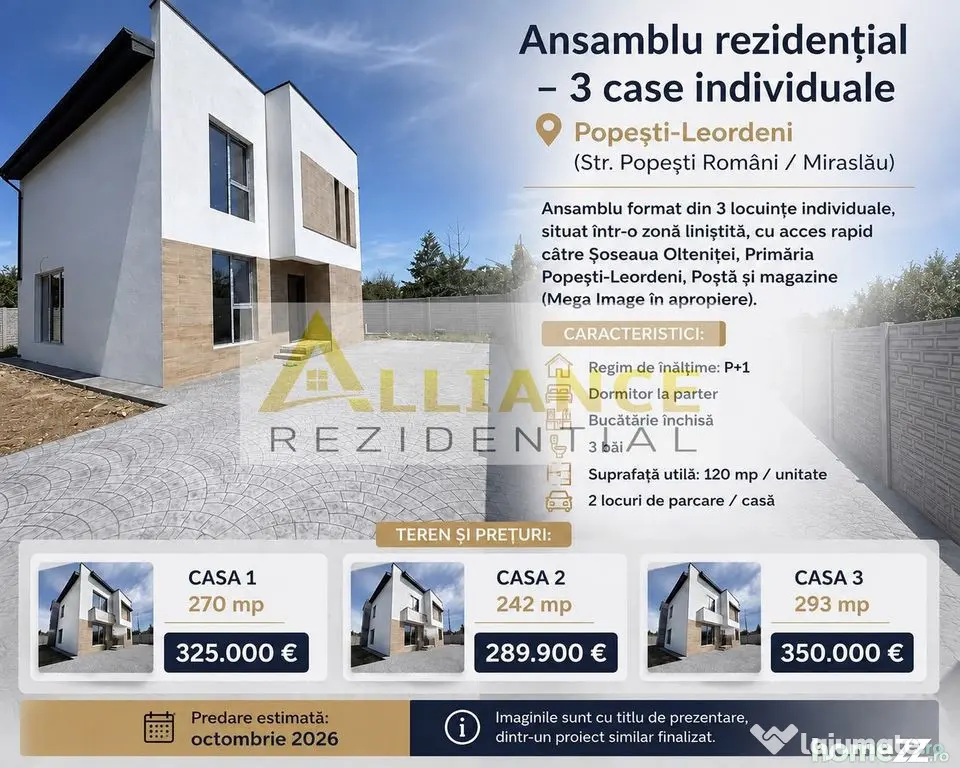 Primarie Popesti - 5 Camere 3 Bai - 300.000eur - Popesti Leordeni (Bucuresti-Ilfov)