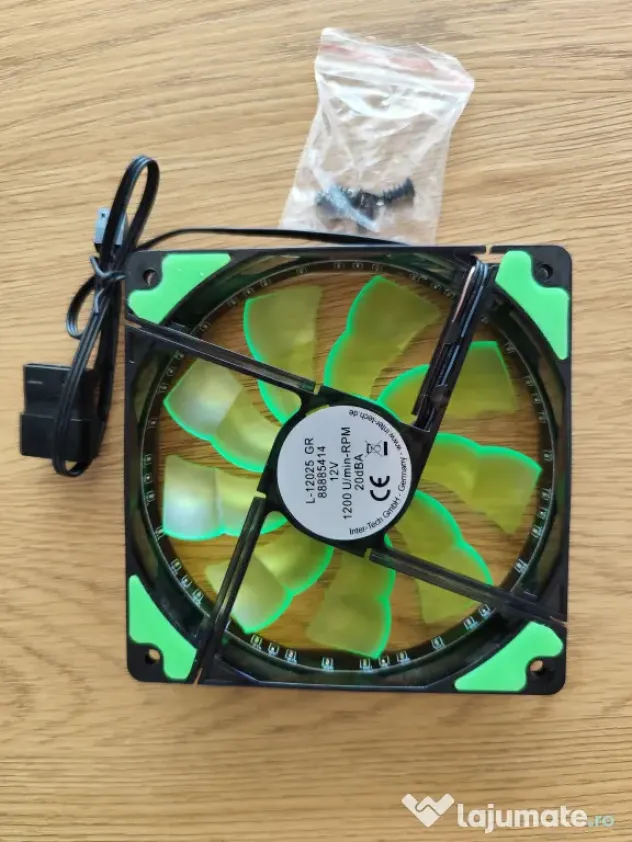 Ventilator PC 33 leduri verzi