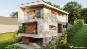 Casa unifamilială, 170 mp+ 600 mp teren, sat Popesti 