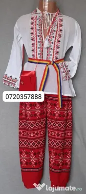 Costum popular pentru copii 6-7-8 ani, 195 lei 