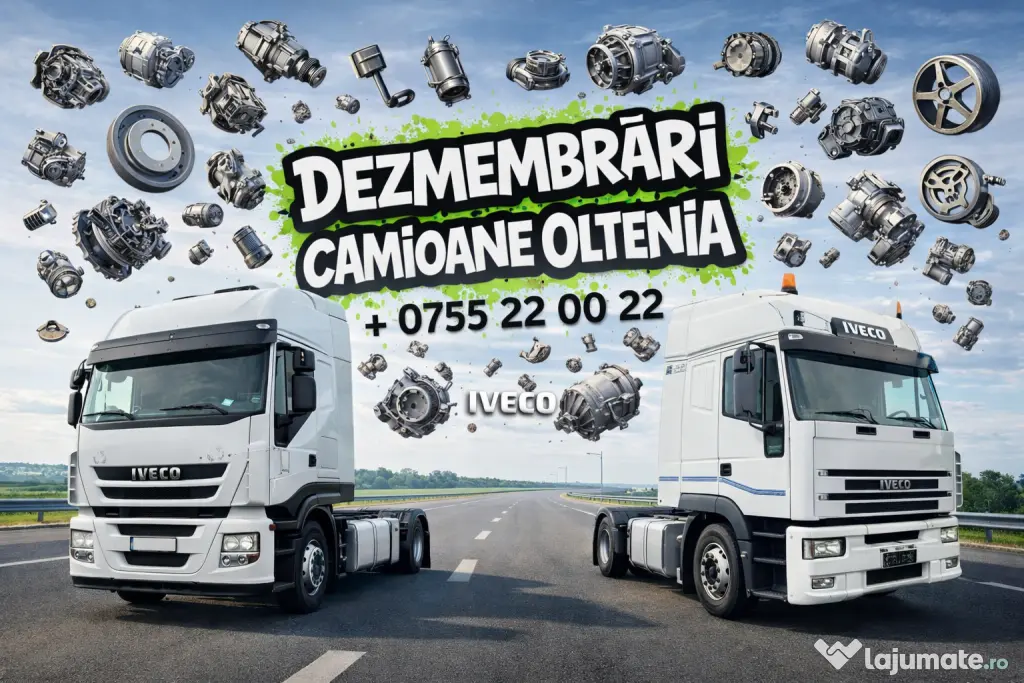 Butelii camion , cap tractor , semiremorca din dezmembrari