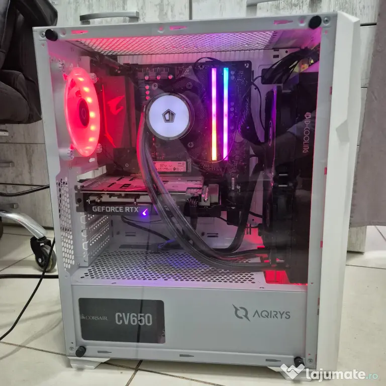 PC Gaming AMD Ryzen 7 5700 32GB, 500gb SSD, RTX 3060 Zeus Amanet Rahova 34189