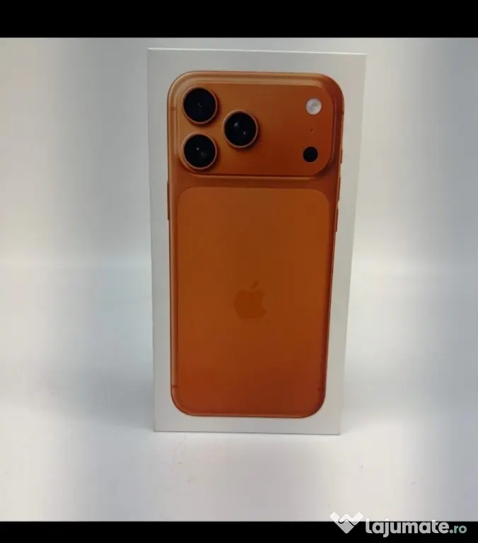 iPhone 17 pro max portocaliu