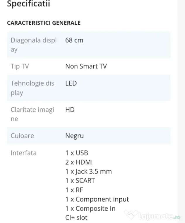 Tv samsung si dvd Akai cu ampli tuner