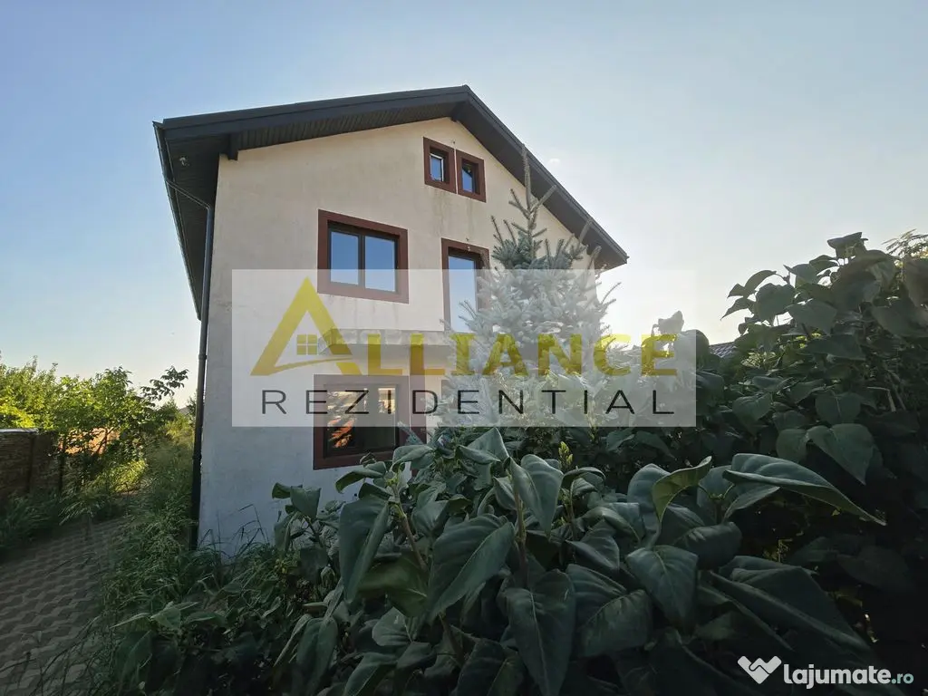 Vila individuala-P+1E+M-560mp teren-pomi fructiferi-beci - Berceni (Bucuresti-Ilfov)