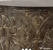 Masuta de Cafea din Lemn Sculptat 